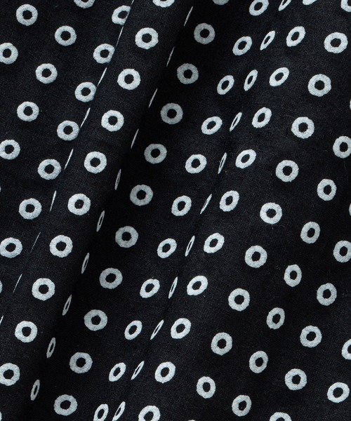 LA MARINE FRANCAISE（マリン フランセーズ）の「オリジナルroundプリントスカート（スカート・レディース・ブラック/ベージュ・0/1）」の6枚目の写真