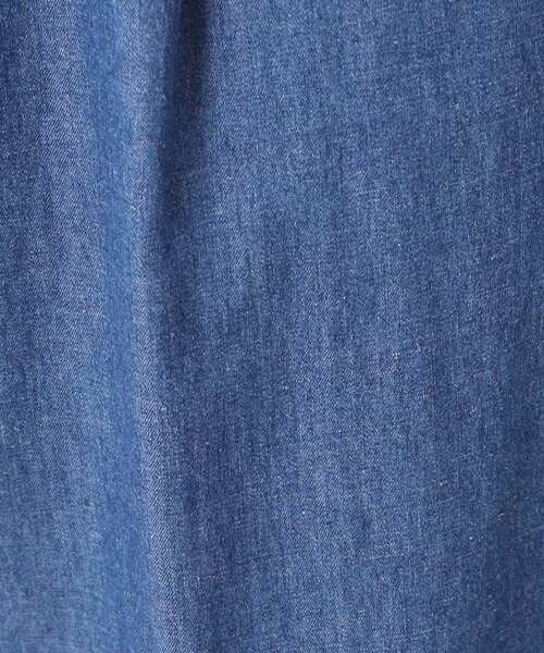 Dessin（デッサン）の「【ウエストゴム・洗える】リネンブレンドデニム調イージーパンツ（XS～L）（その他パンツ・レディース・ライトブルー/ブルー/ネイビー・02/01/00/03）」の13枚目の写真