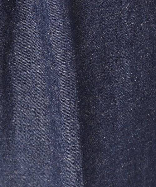 Dessin（デッサン）の「【ウエストゴム・洗える】リネンブレンドデニム調イージーパンツ（XS～L）（その他パンツ・レディース・ライトブルー/ブルー/ネイビー・02/01/00/03）」の17枚目の写真
