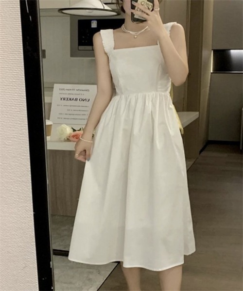 関税送料込*KIMHEKIM* ホワイト 1.5 Shirt ミディアムワンピース 関税送料込*KIMHEKIM* ホワイト 1.5 Shirt ミディアムワンピース