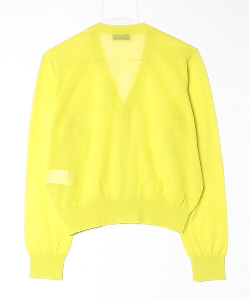DRIES VAN NOTEN(ドリスヴァンノッテン)の「TALITA 1712 W.K.CARDIGAN(カーディガン/ボレロ・レディース・イエロー・XS/S)」の2枚目の写真