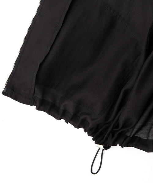 FREE'S MART（フリーズマート）の「◆シアーブルゾン（ブルゾン・レディース・ホワイト/ブルー/ブラック・FREE）」の10枚目の写真