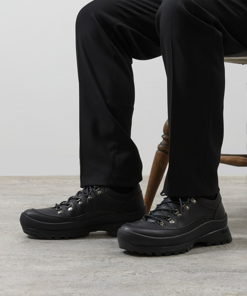 PADRONE(パドローネ)の「PADRONE パドローネ / TREKKING SHOES with 884C Vibram ビブラムソールトレッキングシューズ 日本製 / PU8840-2007(ブーツ・メンズ・ブラック・42/41/40/43)」の11枚目の写真