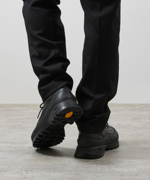 PADRONE(パドローネ)の「PADRONE パドローネ / TREKKING SHOES with 884C Vibram ビブラムソールトレッキングシューズ 日本製 / PU8840-2007(ブーツ・メンズ・ブラック・42/41/40/43)」の5枚目の写真
