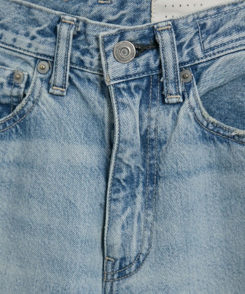 KURO(クロ)の「【KURO】FLOWER STITCHING ON BUTTOCKS DENIM PANTS 002(デニムパンツ・レディース・ブルー系その他5・26/27)」の15枚目の写真