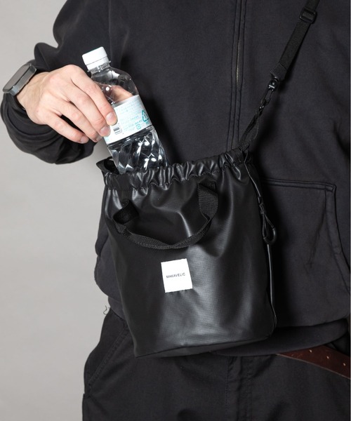 MAKAVELIC（マキャベリック）の「『MAKAVELIC』Blest Mid Shoulder Bag（ショルダーバッグ・メンズ・ブラック・FREE）」の5枚目の写真
