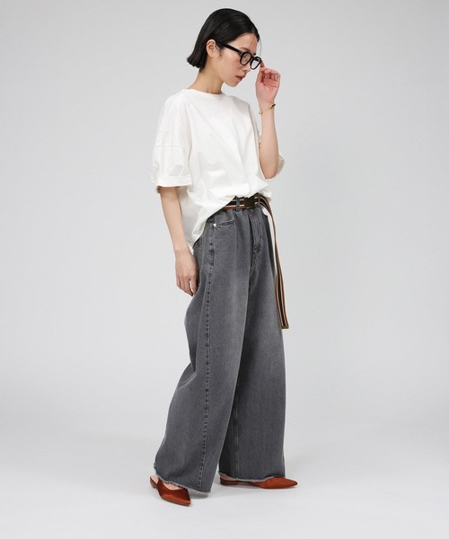 BABYLONE(バビロン)の「バックオープンカットソー(Tシャツ/カットソー・レディース・ホワイト/ブラウン/ブラック・フリー)」の17枚目の写真