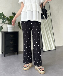 prose verse | センタープレスドットフレアパンツ(その他パンツ)