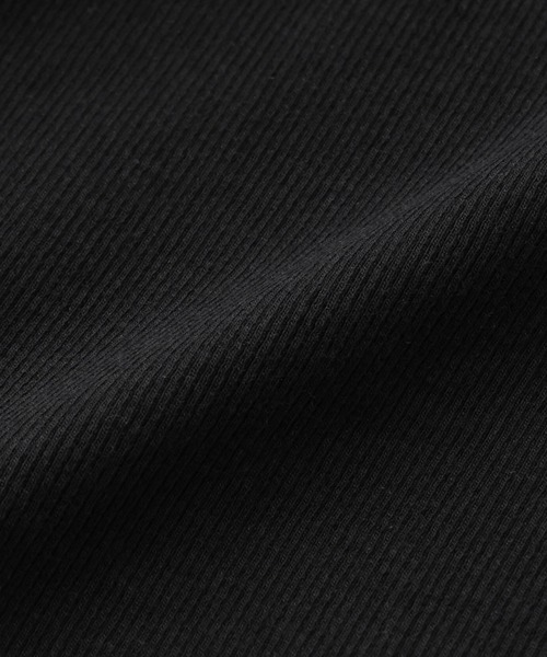 NANO universe（ナノユニバース）の「前後2wayクルーネックリブカットカーディガン（カーディガン/ボレロ・レディース・グリーン系その他4/ブラック/ホワイト・FREE）」の19枚目の写真