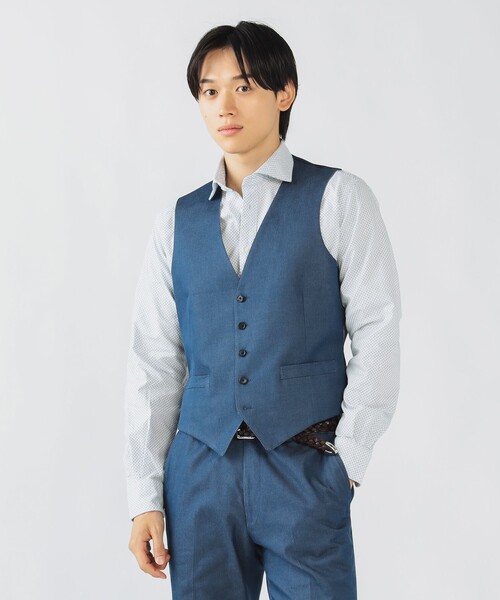 ストレッチデニム ドレスジレ 25FW（S～XL・セットアップ対応