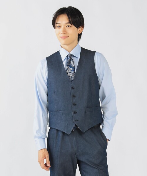 ストレッチデニム ドレスジレ 25FW（S～XL・セットアップ対応