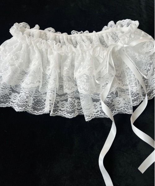 WEGO(ウィゴー)の「WEGO/ウエストレイヤーボリュームレースフリルスカート(スカート・レディース・その他2/その他1・FREE)」の2枚目の写真