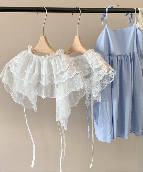 WEGO(ウィゴー)の「WEGO/ウエストレイヤーボリュームレースフリルスカート(スカート・レディース・その他2/その他1・FREE)」の10枚目の写真