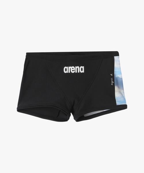 新品未使用タグ付 訳ありagnes b. x arena 水泳ショートボックス agnes b.（アニエスベー）の「JIN9 MAILLOT ARENA agnes b. x arena