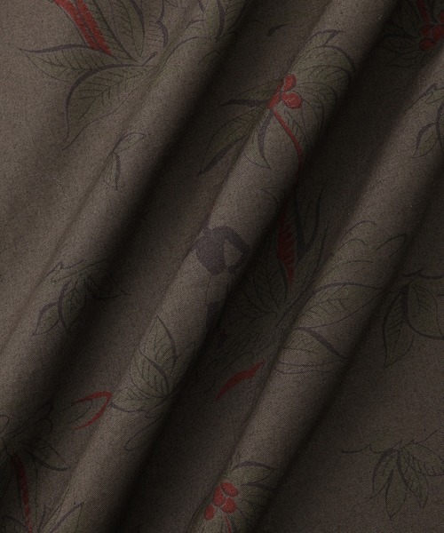 WILD LIFE TAILOR Adam et Rope'(ワイルドテーラーアダムエロペ )の「【WILD LIFE TAILOR】ダークカラー ショートスリーブ アロハシャツ(シャツ/ブラウス・メンズ・ブラック系その他3/ブラック系その他2・M/L)」の8枚目の写真