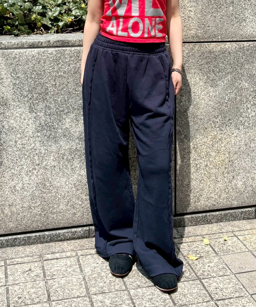 アウトシームワイドパンツ OUT SEAM WIDE PT