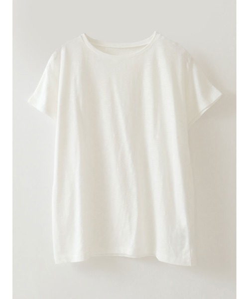 HER.（ハー）の「スラブカットＴシャツ（Tシャツ/カットソー・レディース・ブラウン/ブラック/オフホワイト・フリー）」の8枚目の写真