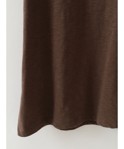 HER.（ハー）の「スラブカットＴシャツ（Tシャツ/カットソー・レディース・ブラウン/ブラック/オフホワイト・フリー）」の12枚目の写真