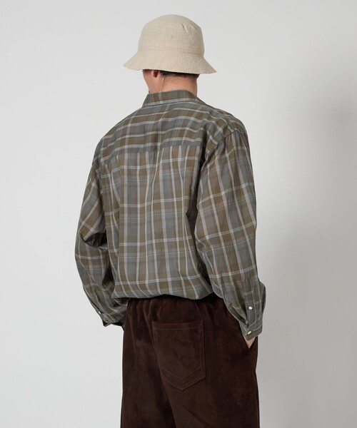 新品　steven alan チェック柄 半袖シャツ STEVEN ALAN シャツ 「Steven Alan」 シアー マドラスチェック