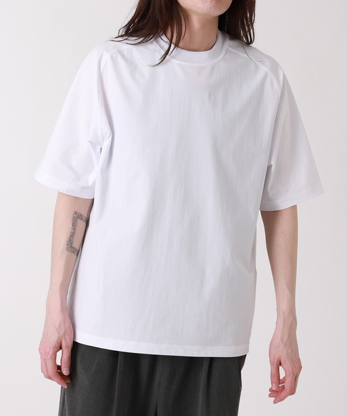 DAIWA PIER39（ダイワピア39）の「DAIWA PIER39 TECH LIGHTWEIGHT S/S TEE BE-31025（Tシャツ/カットソー・メンズ・ブラック/チャコールグレー/ホワイト・X-LARGE/LARGE/MEDIUM/SMALL）」の2枚目の写真