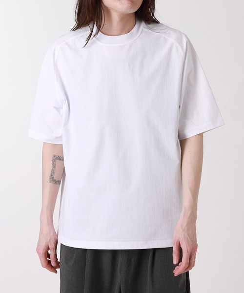 DAIWA PIER39（ダイワピア39）の「DAIWA PIER39 TECH LIGHTWEIGHT S/S TEE BE-31025（Tシャツ/カットソー・メンズ・ブラック/チャコールグレー/ホワイト・X-LARGE/LARGE/MEDIUM/SMALL）」の9枚目の写真