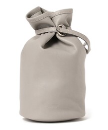 BEAMS F | 【別注】Daniel & Bob / ムースライトレザー 巾着 ポーチ(トートバッグ)