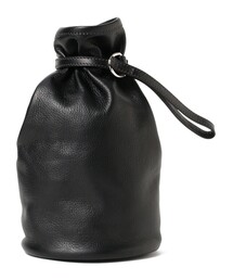 BEAMS F（ビームスエフ）の「【別注】Daniel & Bob / ムースライトレザー 巾着 ポーチ（トートバッグ）」