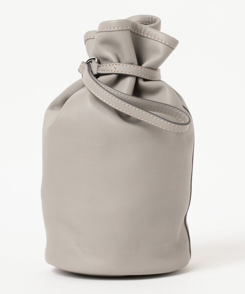 別注】Daniel & Bob / ムースライトレザー 巾着 ポーチ（トートバッグ