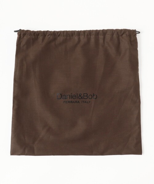 別注】Daniel & Bob / ムースライトレザー 巾着 ポーチ（トートバッグ