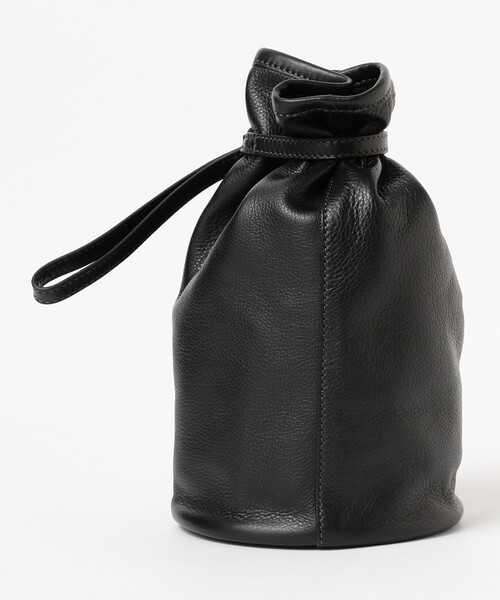 別注】Daniel & Bob / ムースライトレザー 巾着 ポーチ（トートバッグ