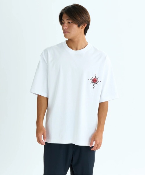 Quiksilver(クイックシルバー)の「SOLARIS ST/クイックシルバーバックプリント半袖Tシャツ(Tシャツ/カットソー・メンズ・ブラック/ホワイト・MEDIUM/X-LARGE/LARGE)」の3枚目の写真