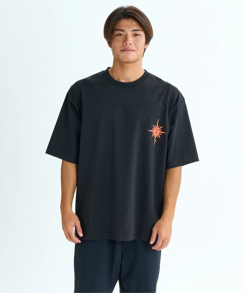 Quiksilver(クイックシルバー)の「SOLARIS ST/クイックシルバーバックプリント半袖Tシャツ(Tシャツ/カットソー・メンズ・ブラック/ホワイト・MEDIUM/X-LARGE/LARGE)」の4枚目の写真