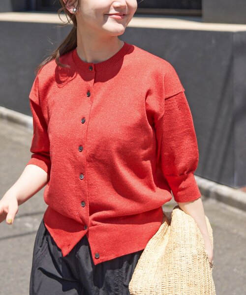 IENA（イエナ）｜カーディガン/ボレロ（レッド系）一覧 - WEAR