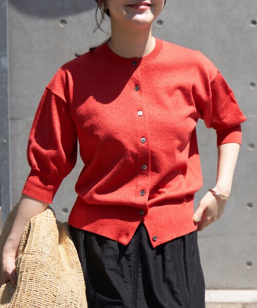 IENA LEVITAクルーカーディガン 追加3》LEVITAクルーカーディガン（カーディガン）｜IENA