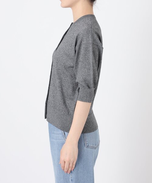 IENA（イエナ）の「《追加》LEVITAクルーカーディガン（カーディガン/ボレロ・レディース・レッド/ベージュ/シルバー・FREE）」の17枚目の写真