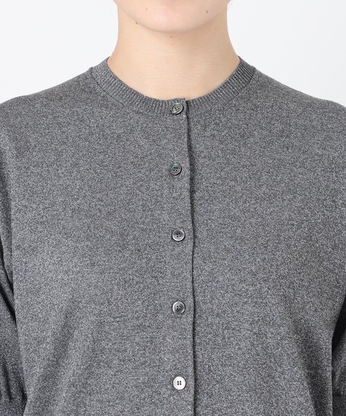 IENA（イエナ）の「《追加》LEVITAクルーカーディガン（カーディガン/ボレロ・レディース・レッド/ベージュ/シルバー・FREE）」の20枚目の写真