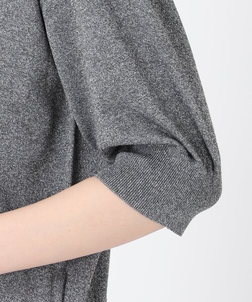 IENA（イエナ）の「《追加》LEVITAクルーカーディガン（カーディガン/ボレロ・レディース・レッド/ベージュ/シルバー・FREE）」の10枚目の写真