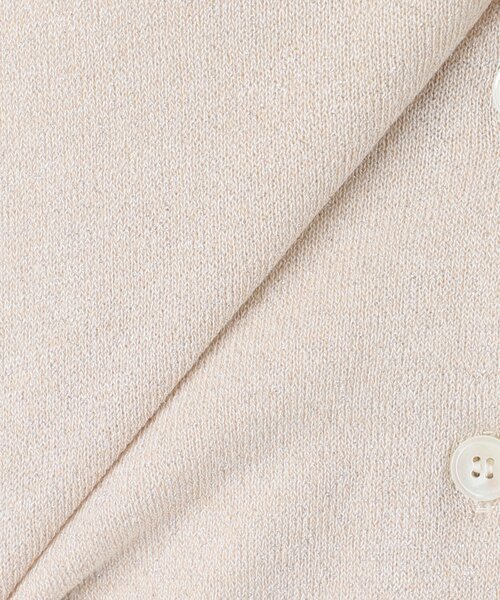 IENA（イエナ）の「《追加》LEVITAクルーカーディガン（カーディガン/ボレロ・レディース・レッド/ベージュ/シルバー・FREE）」の5枚目の写真