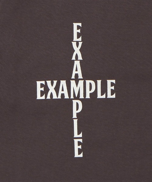EXAMPLE（エグザンプル）の「EXAMPLE CROSS SOUVENIR S/S TEE（Tシャツ/カットソー・メンズ・ネイビー系/ホワイト/チャコール/ブラック系その他・XXL/M/XL/L）」の16枚目の写真