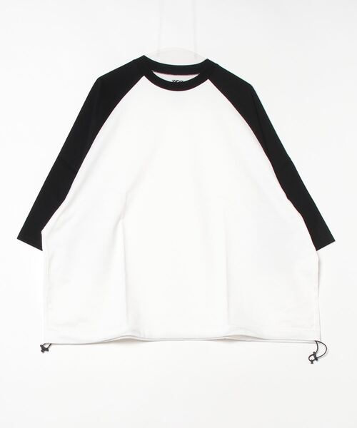 トップス is-ness LONG SLEEVE BASQUE SHIRT is-ness（イズネス）の「LONG SLEEVE BASQUE SHIRT（Tシャツ