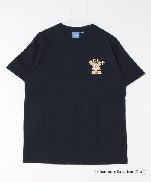 UCLA（ユーシーエルエー）の「【UCLA】アーチロゴバックプリントショートスリーブTEE ショートスリーブT 半袖Tシャツ（Tシャツ/カットソー・メンズ・チャコールグレー/ホワイト/ネイビー・2/3）」の3枚目の写真