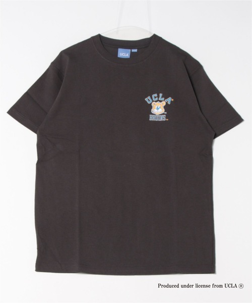 UCLA（ユーシーエルエー）の「【UCLA】アーチロゴバックプリントショートスリーブTEE ショートスリーブT 半袖Tシャツ（Tシャツ/カットソー・メンズ・チャコールグレー/ホワイト/ネイビー・2/3）」の2枚目の写真