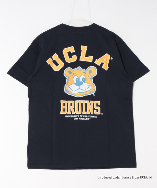 UCLA（ユーシーエルエー）の「【UCLA】アーチロゴバックプリントショートスリーブTEE ショートスリーブT 半袖Tシャツ（Tシャツ/カットソー・メンズ・チャコールグレー/ホワイト/ネイビー・2/3）」の6枚目の写真