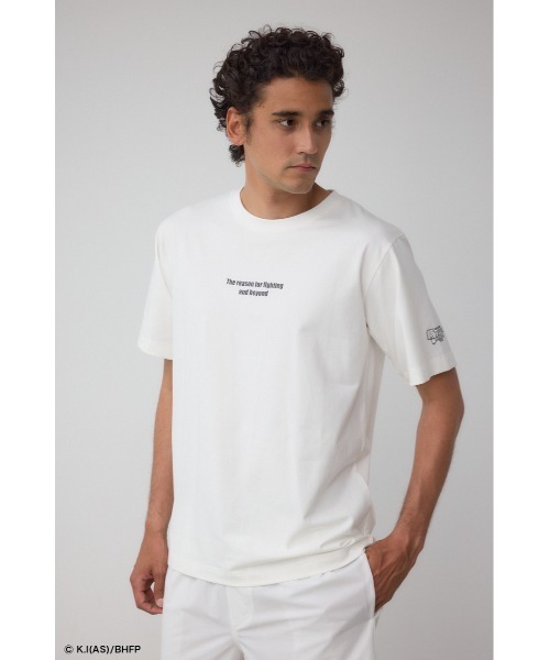AZUL by moussy(アズールバイマウジー)の「【BREAKINGDOWN×範馬刃牙×AZUL】コラボC/NTシャツ(Tシャツ/カットソー・メンズ・ホワイト/ブラック・MEDIUM/LARGE)」の14枚目の写真