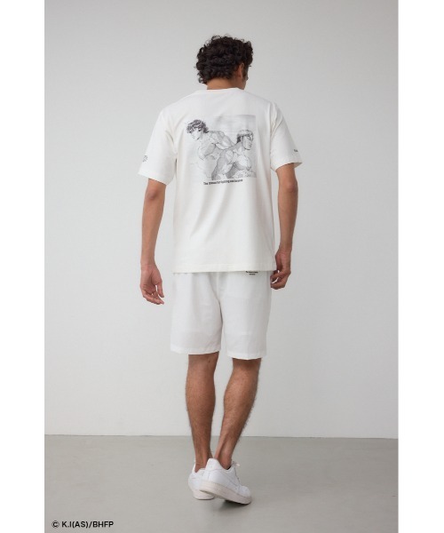 AZUL by moussy(アズールバイマウジー)の「【BREAKINGDOWN×範馬刃牙×AZUL】コラボC/NTシャツ(Tシャツ/カットソー・メンズ・ホワイト/ブラック・MEDIUM/LARGE)」の15枚目の写真