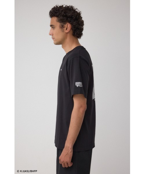 AZUL by moussy(アズールバイマウジー)の「【BREAKINGDOWN×範馬刃牙×AZUL】コラボC/NTシャツ(Tシャツ/カットソー・メンズ・ホワイト/ブラック・MEDIUM/LARGE)」の5枚目の写真