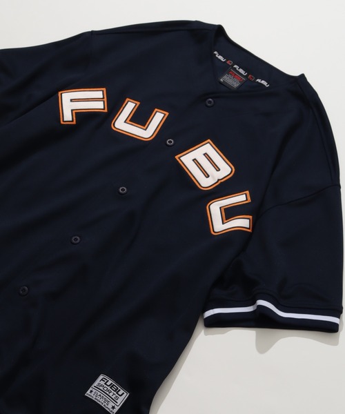 FUBU( フブ)の「【FUBU/フブ】Baseball Shirts/ベースボールシャツ(Tシャツ/カットソー・メンズ・ホワイト/ブラック/ネイビー・M/XL/L/XXL)」の6枚目の写真