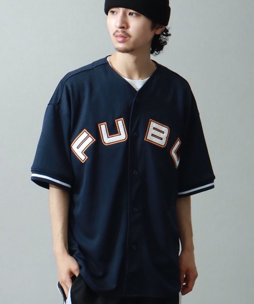 FUBU( フブ)の「【FUBU/フブ】Baseball Shirts/ベースボールシャツ(Tシャツ/カットソー・メンズ・ホワイト/ブラック/ネイビー・M/XL/L/XXL)」の14枚目の写真