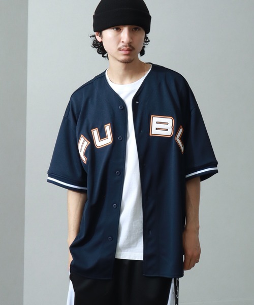 FUBU( フブ)の「【FUBU/フブ】Baseball Shirts/ベースボールシャツ(Tシャツ/カットソー・メンズ・ホワイト/ブラック/ネイビー・M/XL/L/XXL)」の13枚目の写真