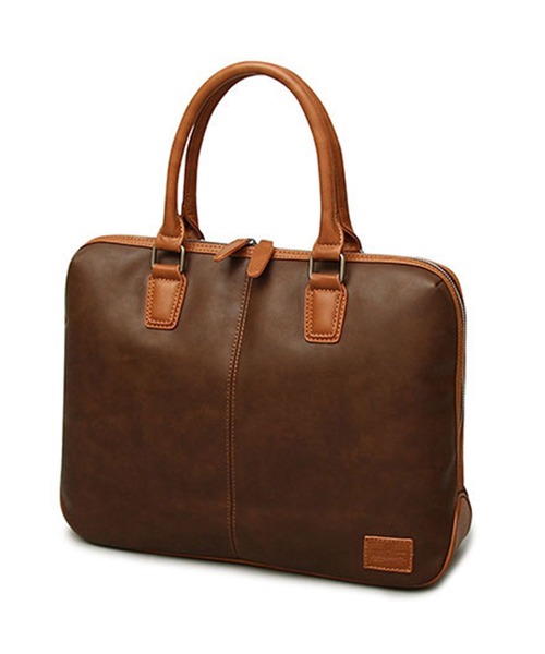 REGiSTA(レジスタ)の「SYNTHETIC LEATHER BRIEFCASE(ビジネスバッグ・メンズ・ブラウン系その他/ブラック/ダークブラウン・FREE)」の13枚目の写真